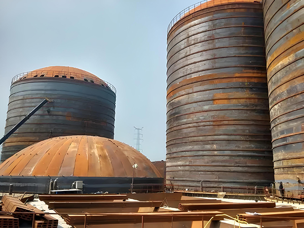 青山焦粉钢板仓